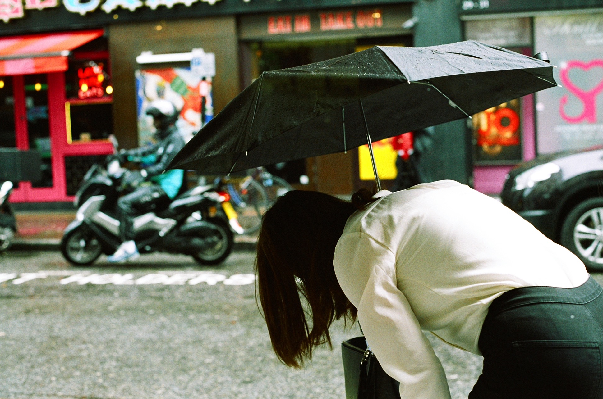 Rainy day in the city
